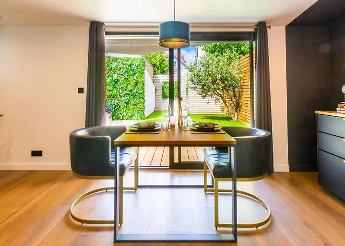 펜션 Nuit Confort Avec Balneo Xxl Privative Et Climatisation